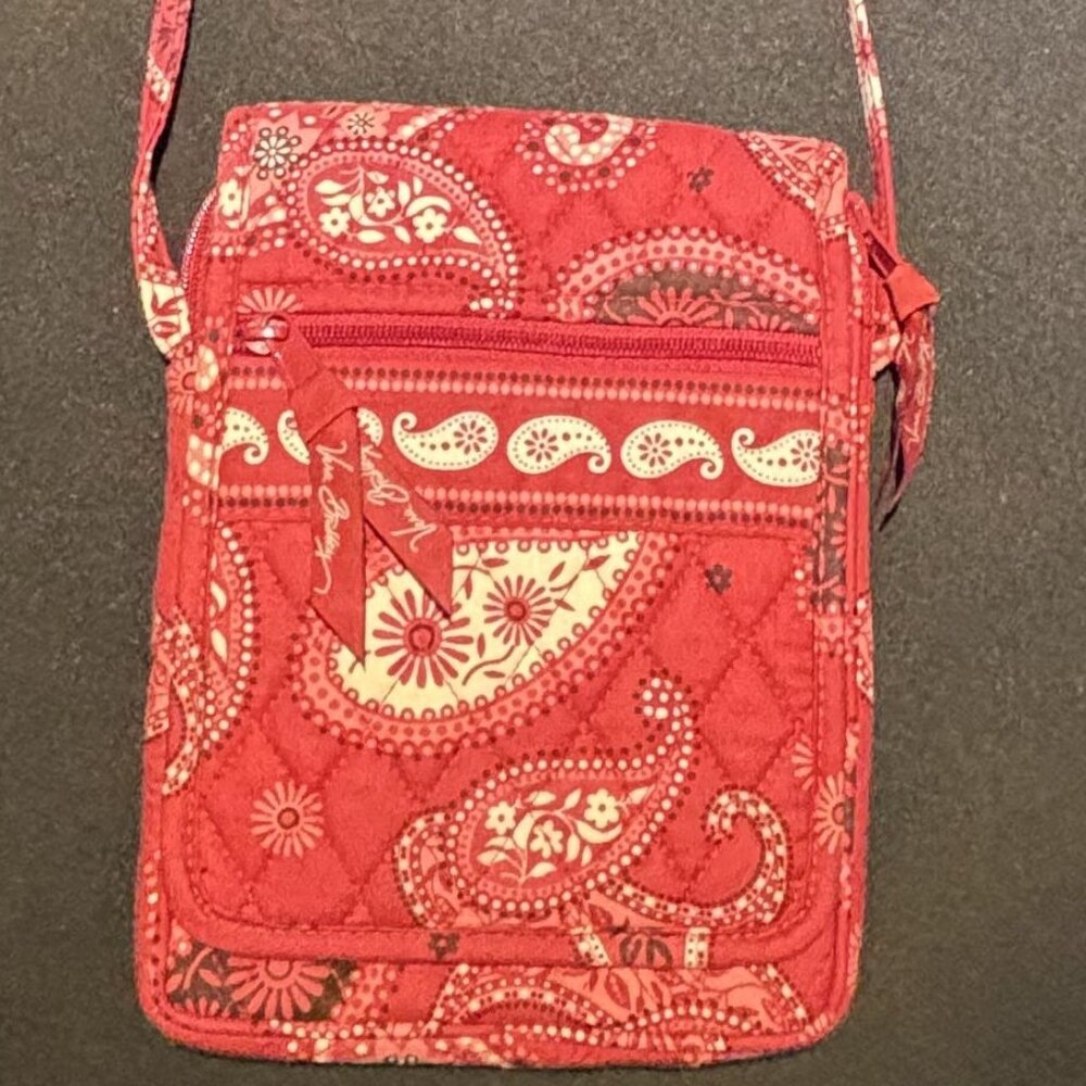 Vera Bradley Mini Hipster in Red